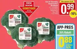 WEZ Gut & Günstig Spanischer Brokkoli Angebot
