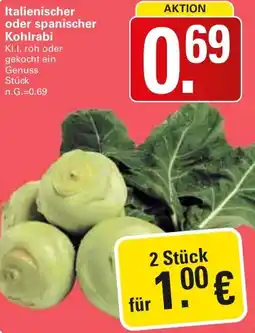 WEZ Italienischer oder spanischer Kohlrabi Angebot