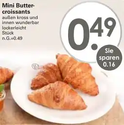 WEZ Mini Buttercroissants Angebot