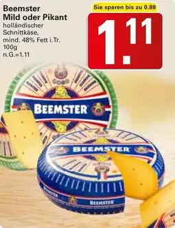 WEZ Beemster Mild oder Pikant Angebot