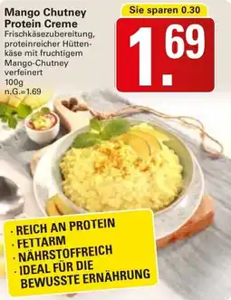 WEZ Mango Chutney Protein Creme Angebot