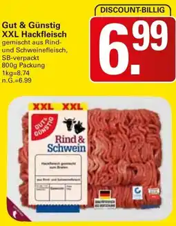 WEZ Gut & Günstig XXL Hackfleisch Angebot