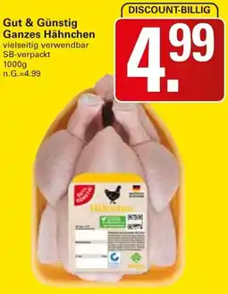 WEZ Gut & Günstig Ganzes Hähnchen Angebot