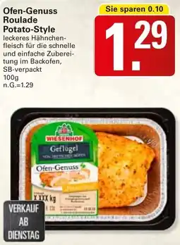 WEZ Ofen-Genuss Roulade Potato-Style Angebot