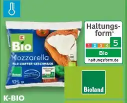 Kaufland K-Bio Bio Mozzarella Angebot
