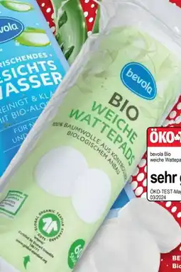 Kaufland Bevola Bio-Wattepads Angebot