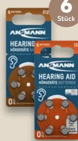 Kaufland Ansmann Hörgerätebatterien 312/PR41 Angebot
