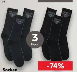 Kaufland Top Gun Herren Socken 3 Paar Angebot