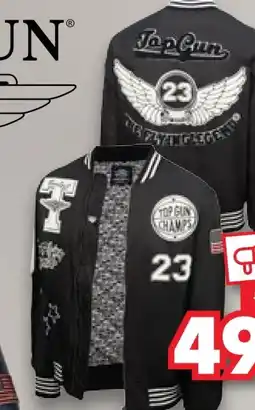 Kaufland Top Gun Herren Collegejacke Angebot