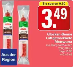 WEZ Glocken-Beune Luftgetrocknete Mettwurst Angebot