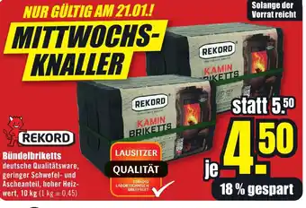 REKORD Bündelbriketts