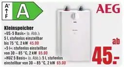 B1 Discount Baumarkt AEG Kleinspeicher Angebot