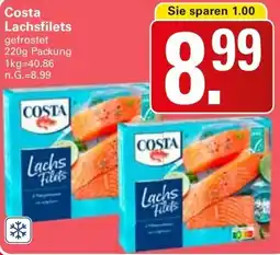 WEZ Costa Lachsfilets Angebot