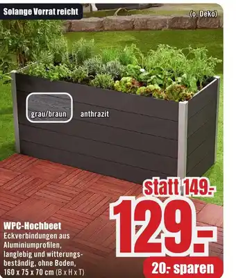 WPC-Hochbeet