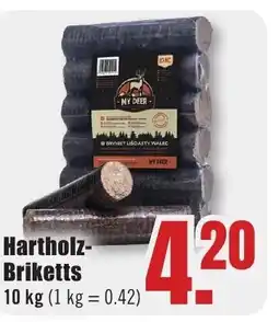 B1 Discount Baumarkt MY DEER Hartholz- Briketts Angebot