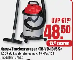 B1 Discount Baumarkt Einhell Nass-/Trockensauger »TC-VC-1815 S<< Angebot