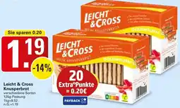 WEZ Leicht & Cross Knusperbrot Angebot