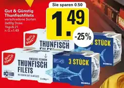 WEZ Gut & Günstig Thunfischfilets Angebot