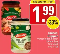WEZ Erasco Suppen Angebot
