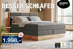 Möbel Inhofer Mondo natur boxspringbett Angebot