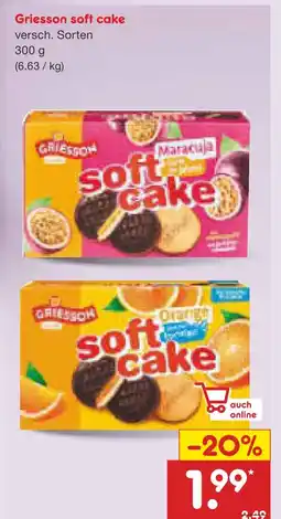 Netto Marken-Discount Griesson soft cake Angebot