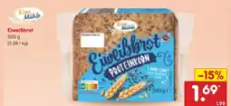 Netto Marken-Discount Korn mühle eiweißbrot Angebot