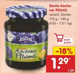 Netto Marken-Discount Zentis aachener pflümli Angebot