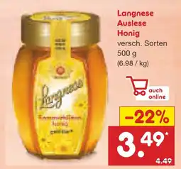 Netto Marken-Discount Langnese auslese honig Angebot