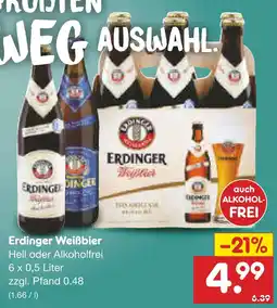 Netto Marken-Discount Erdinger weißbier Angebot