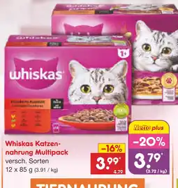 Netto Marken-Discount Whiskas katzennahrung multipack Angebot
