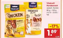 Netto Marken-Discount Vitakraft hundesnack Angebot