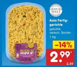 Netto Marken-Discount Genuss welt asia fertiggerichte Angebot