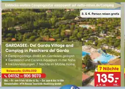 Netto Marken-Discount Netto reisen gardasee: del garda village and camping in peschiera del garda Angebot
