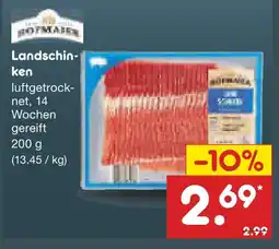 Netto Marken-Discount Hofmaier landschinken Angebot