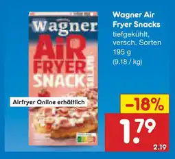 Netto Marken-Discount Wagner air fryer snacks Angebot