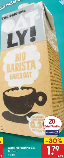 Netto Marken-Discount Oatly haferdrink bio barista Angebot