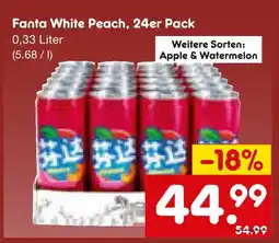 Netto Marken-Discount Fanta white peach Angebot