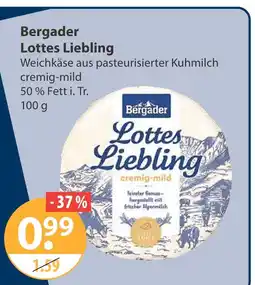 V Markt Bergader lottes liebling Angebot