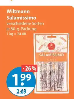 V Markt Wiltmann salamissimo Angebot