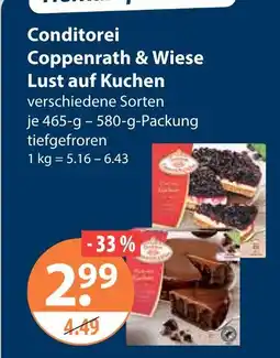 V Markt Conditorei coppenrath & wiese lust auf kuchen Angebot
