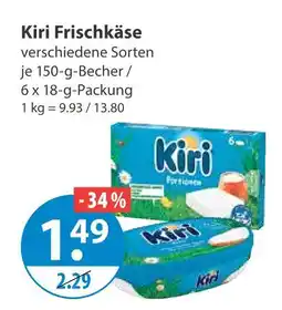 V Markt Kiri frischkäse Angebot