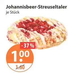 V Markt Johannisbeer-streuseltaler Angebot