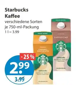V Markt Starbucks kaffee Angebot
