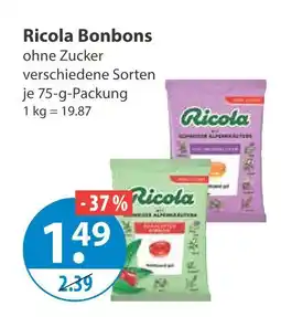 V Markt Ricola bonbons Angebot