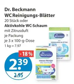 V Markt Dr. beckmann wc reinigungs-blätter Angebot