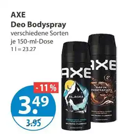 V Markt Axe deo bodyspray Angebot