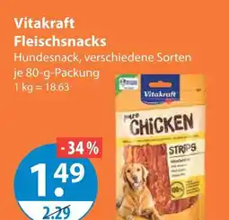 V Markt Vitakraft fleischsnacks Angebot