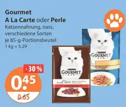 V Markt Gourmet a la carte Angebot