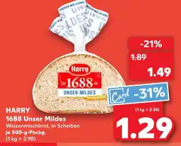 Kaufland Harry 1688 unser mildes Angebot