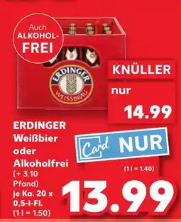 Kaufland Erdinger weißbier Angebot